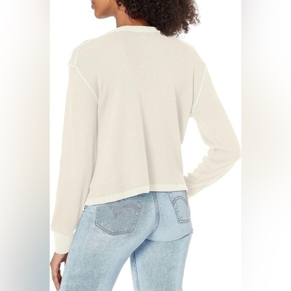 Monrow Baby Thermal Henley T-Shirt - Picture 4 of 11